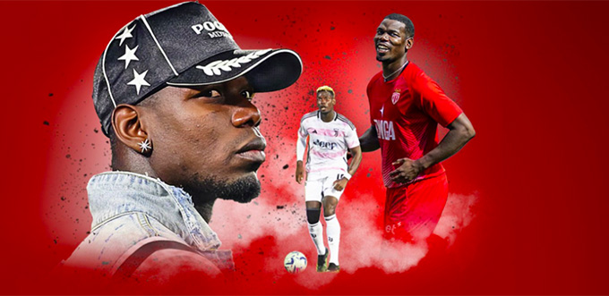 Paul Pogba có thể tái xuất sau 26 tháng khi Monaco gặp Rennes